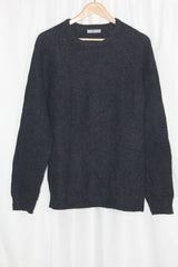 Tu Man Black Wool Sweater