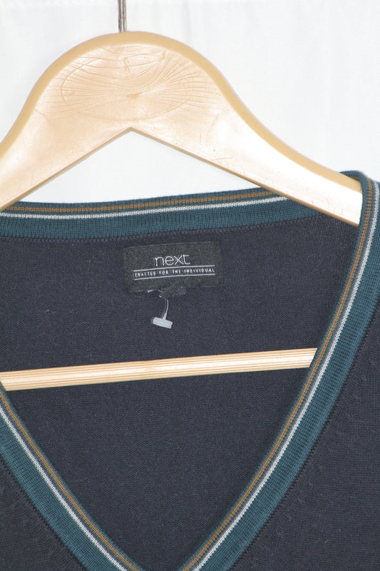 Next Navy Blue Sweater – Medium