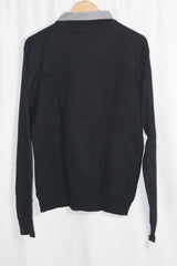 Cedar Wood State Black Cotton Sweater