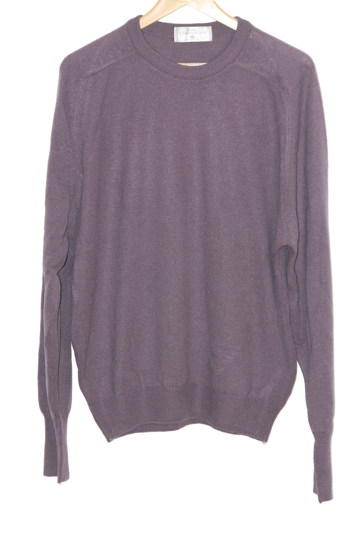 St. Michael Maroon Wool Sweater – Large
