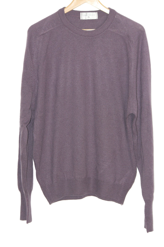 St. Michael Maroon Wool Sweater – Large