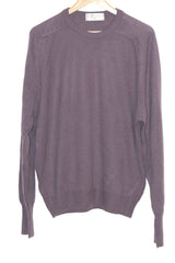 St. Michael Maroon Wool Sweater – Large