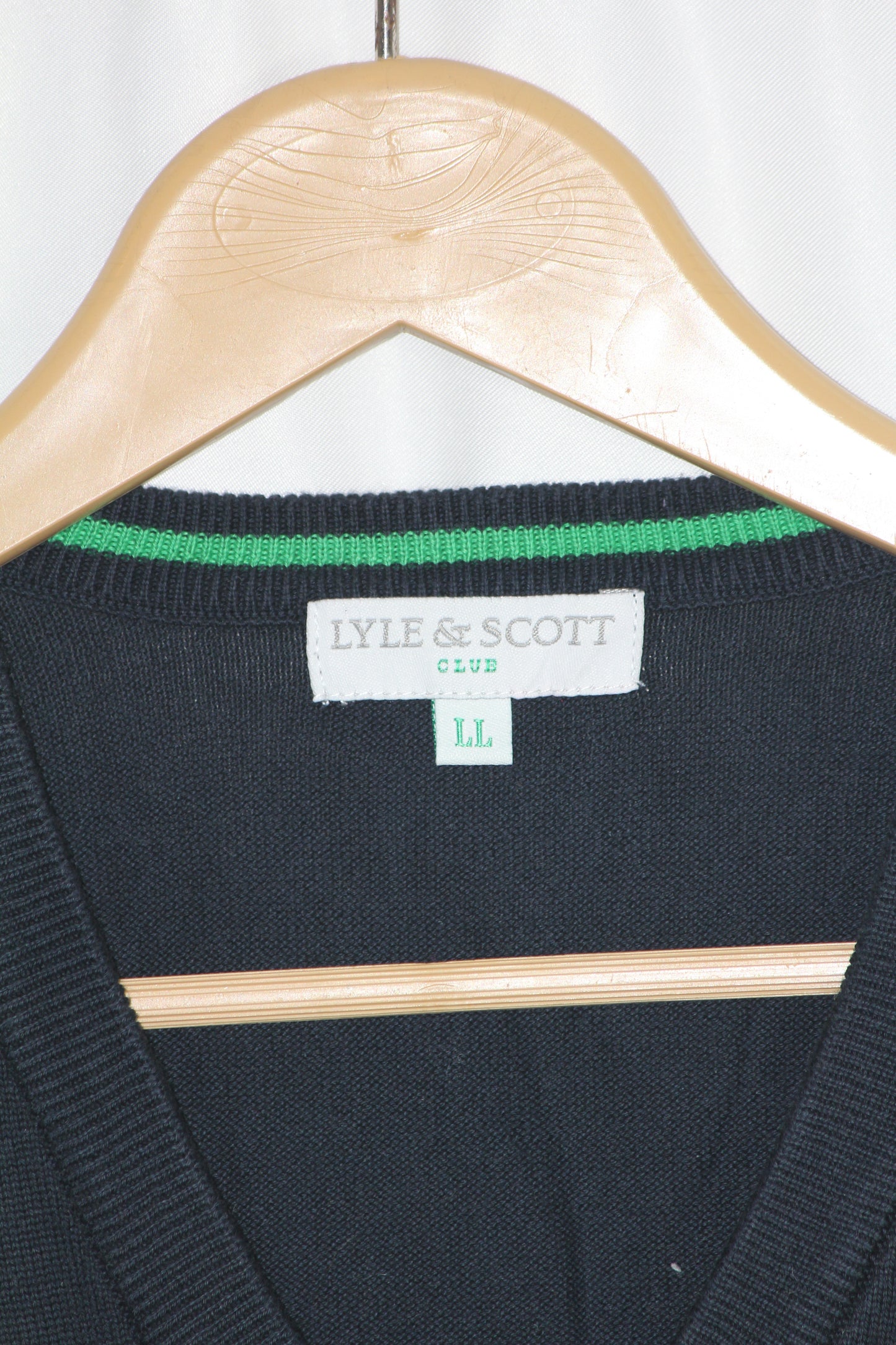 Lyle & Scott Dark Blue Sweater - Large