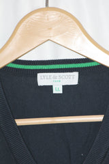 Lyle & Scott Dark Blue Sweater - Large