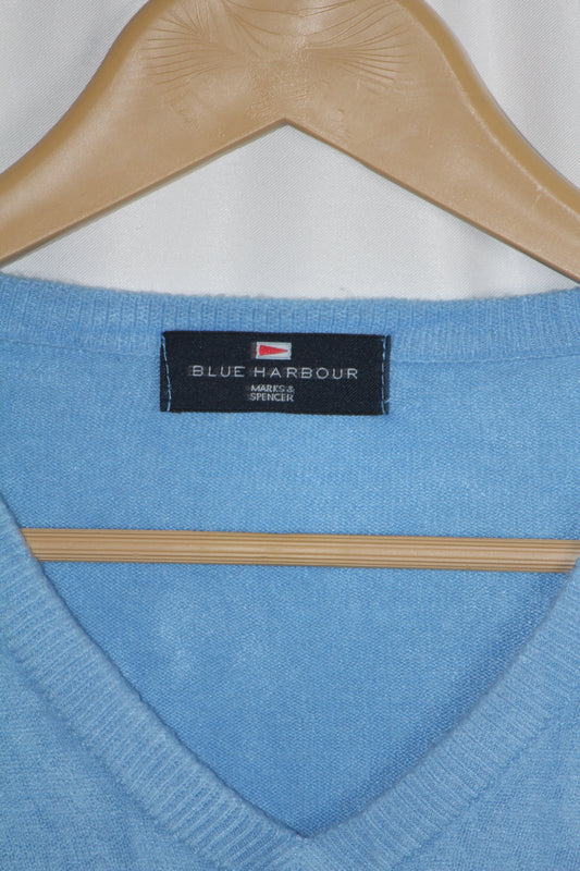 Blue Harbour Sky Blue Sweatshirt - Large