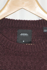Burton Menswear Maroon Sweater