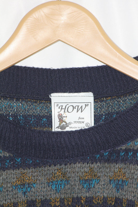 HOW Multicolor Knit Sweater