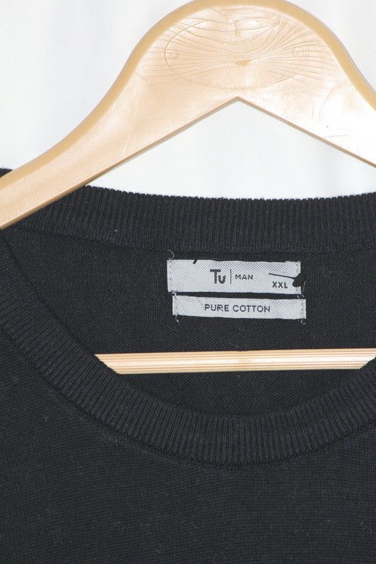 Tu Man Black Sweater