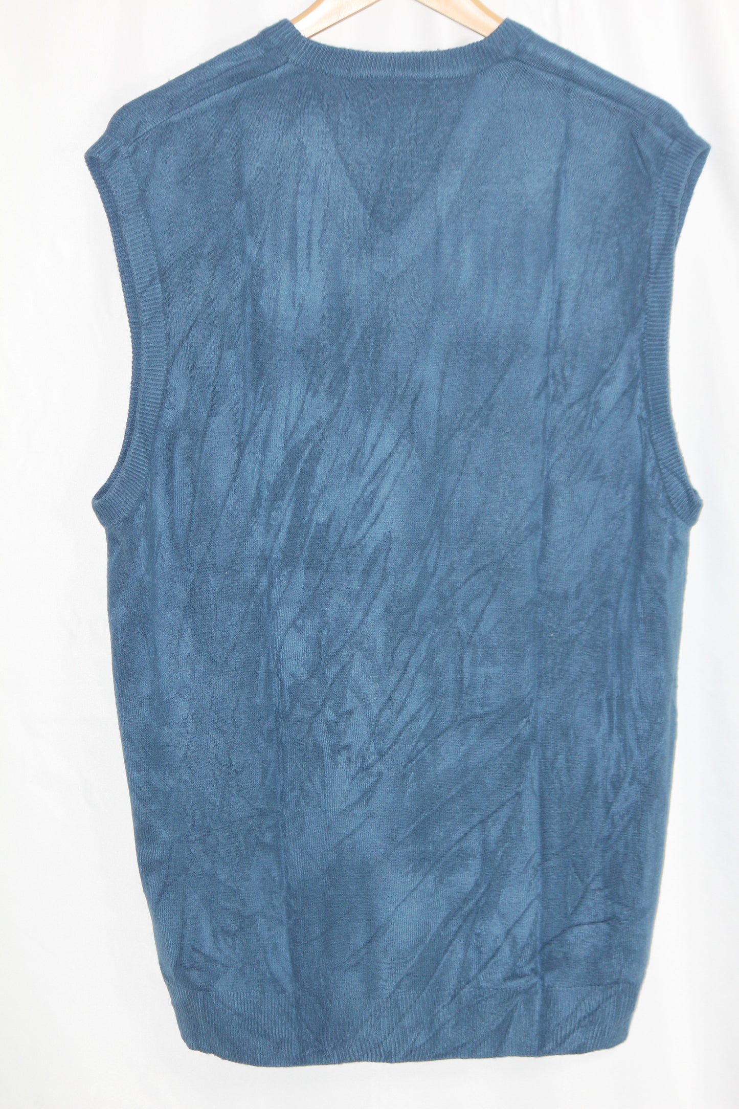 Peter Willis Sleeveless Blue Sweater