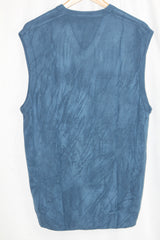 Peter Willis Sleeveless Blue Sweater