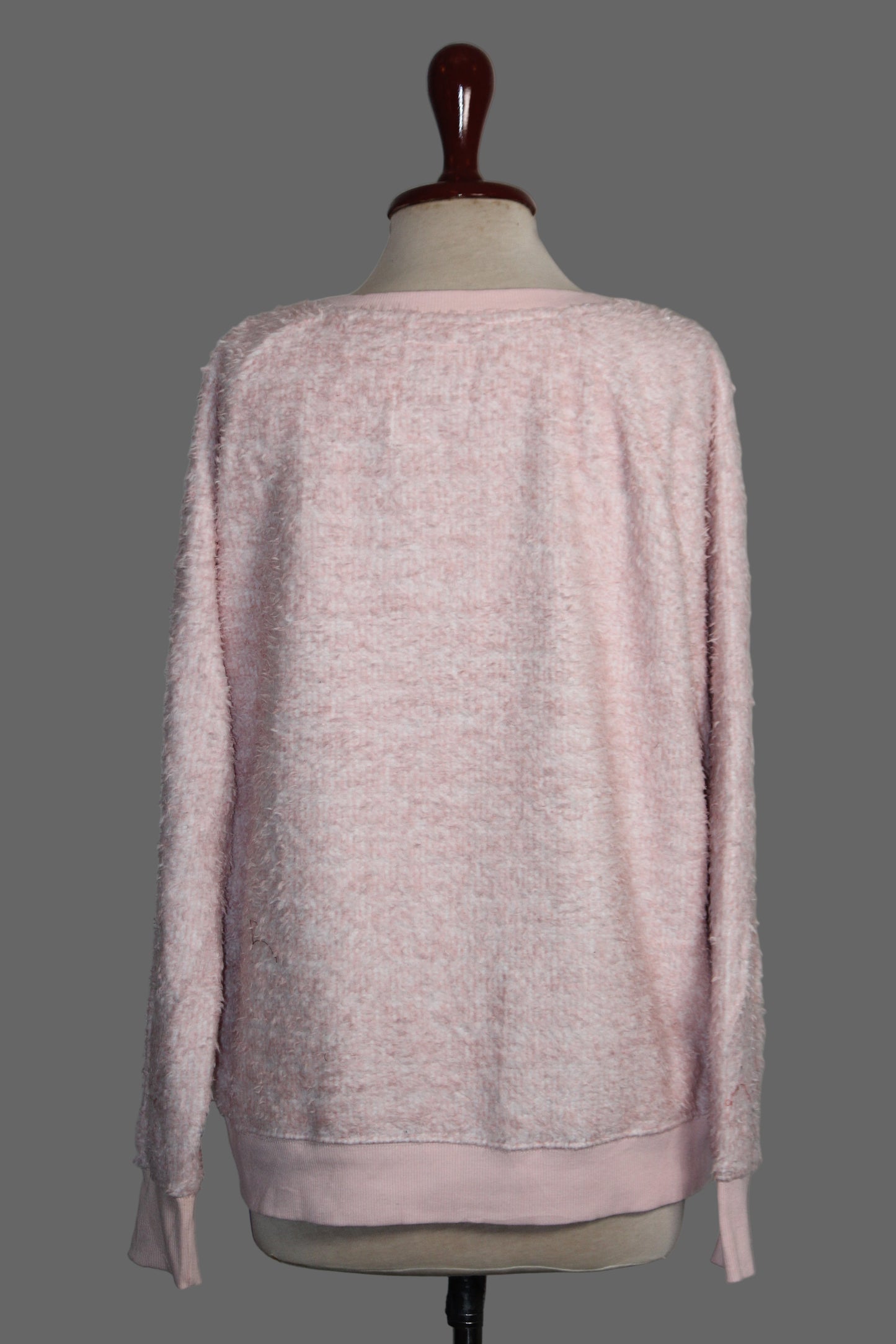 Light Pink Fuzzy Sweater – Snuggle