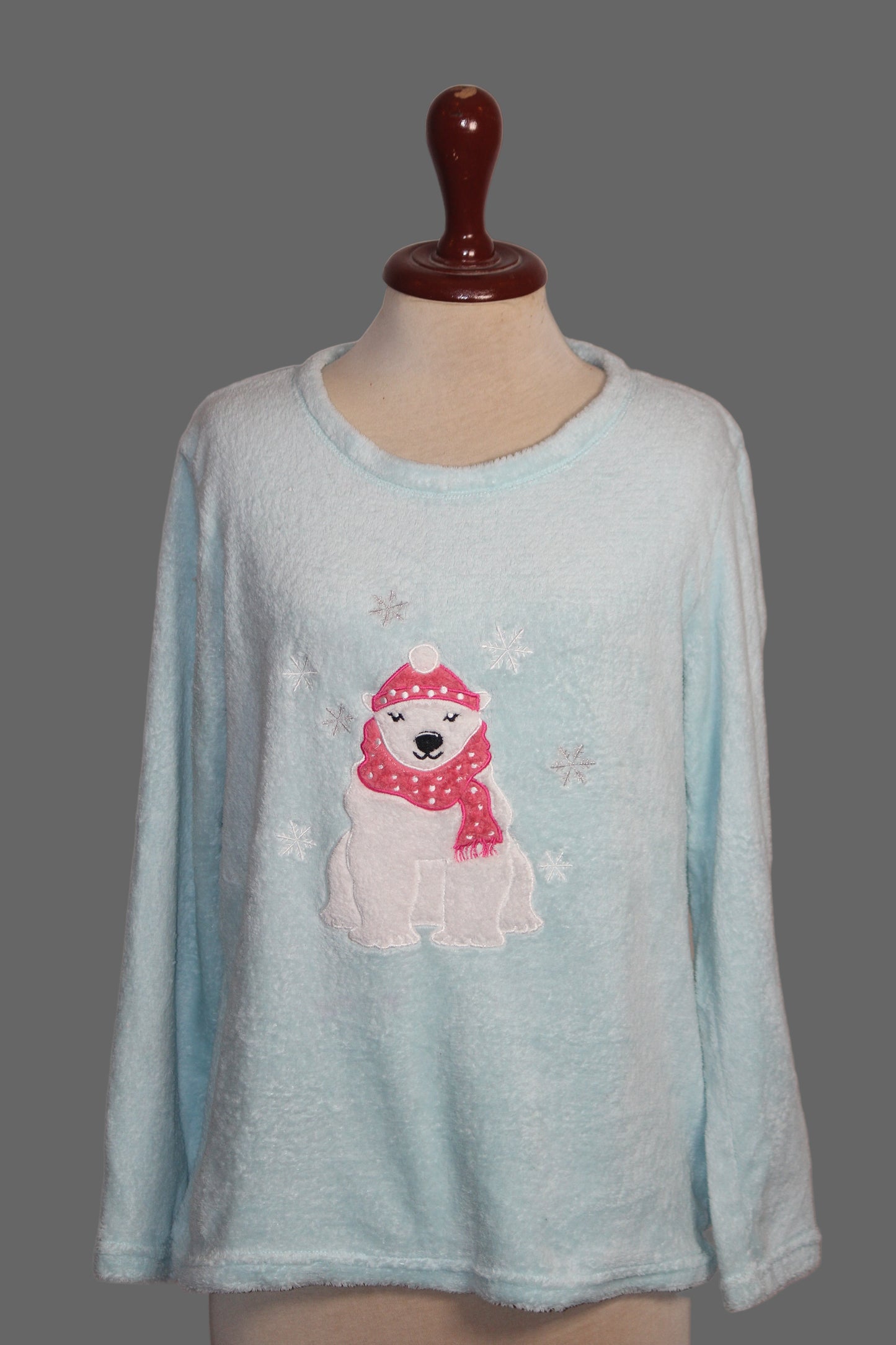 Pink Snow flakes Print Cozy Sweater – Love to Lounge