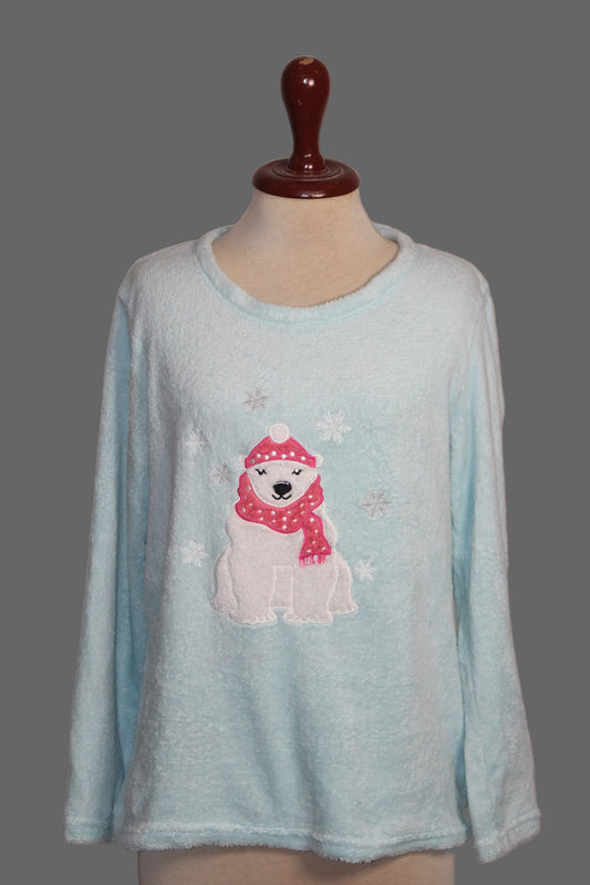 Pink Snow flakes Print Cozy Sweater – Love to Lounge