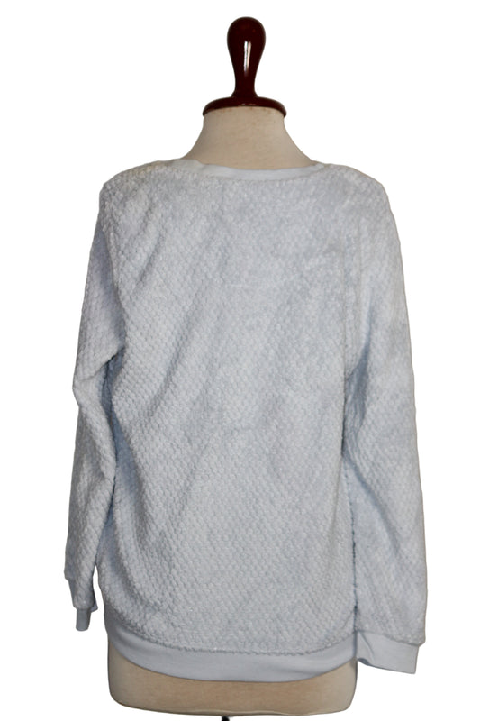 Sky Blue Winter Lounge Sweater – Love to Lounge