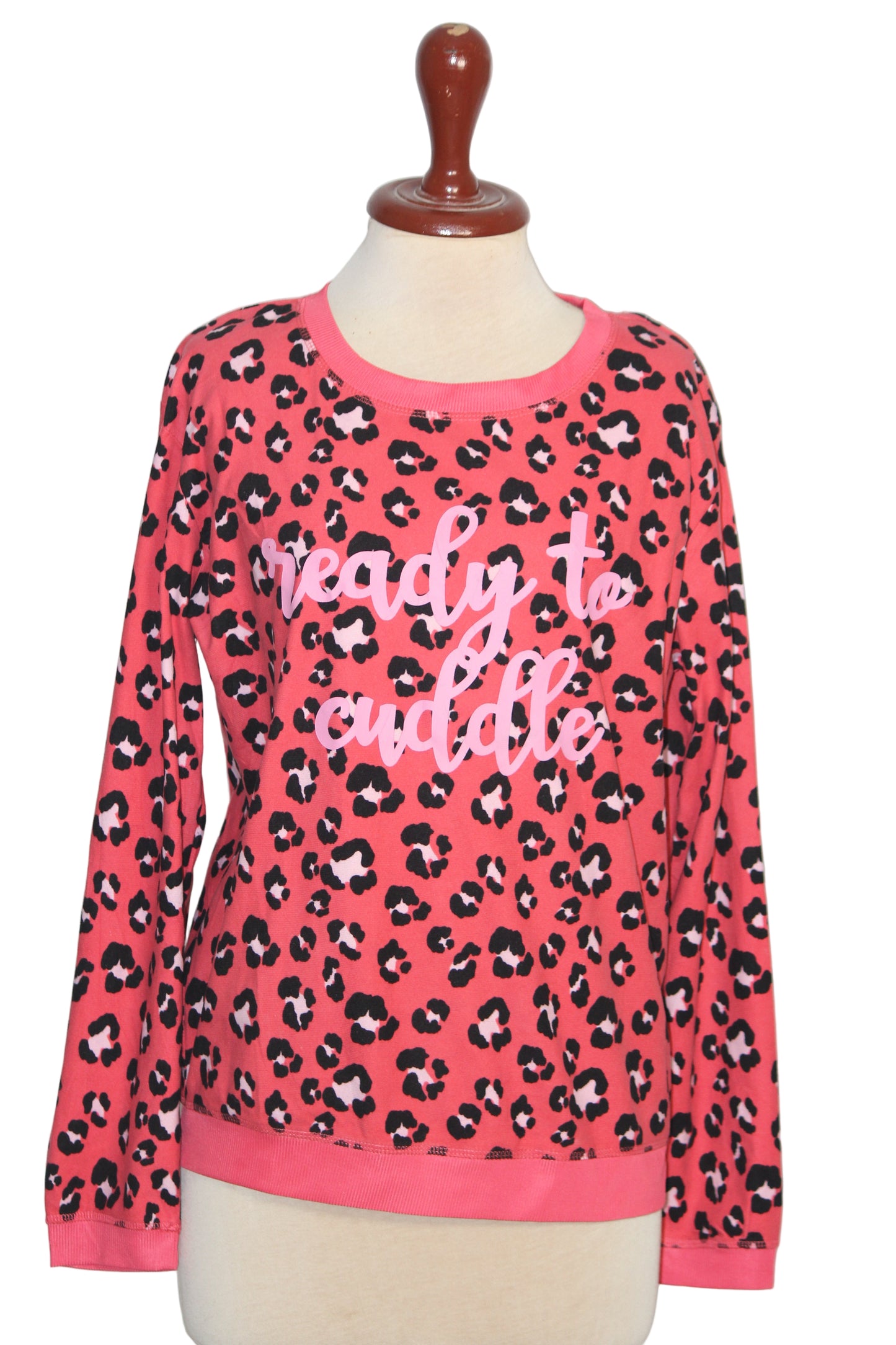 Avenue Pink Spot Winter Sweater