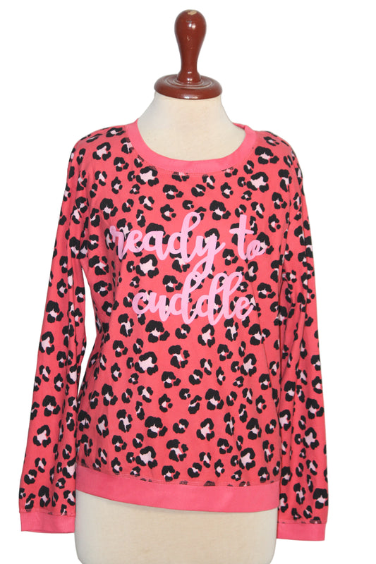 Avenue Pink Spot Winter Sweater