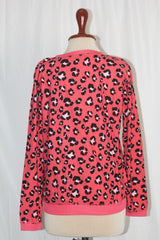 Avenue Pink Spot Winter Sweater