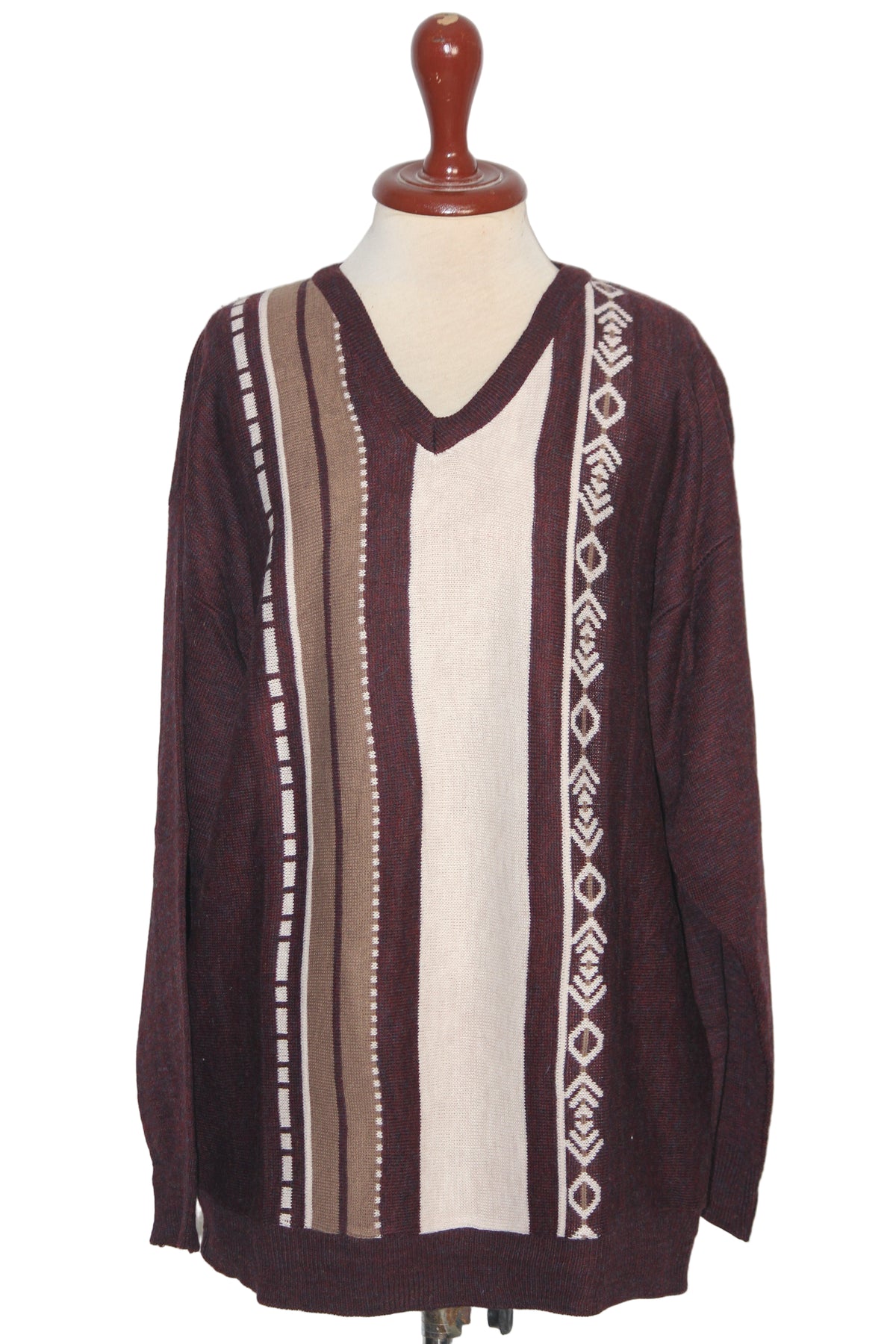 Living Maroon Sweater – Large