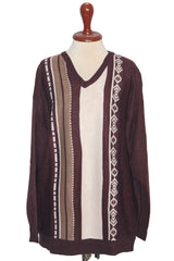 Living Maroon Sweater – Large