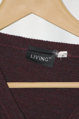 Living Maroon Sweater – Large