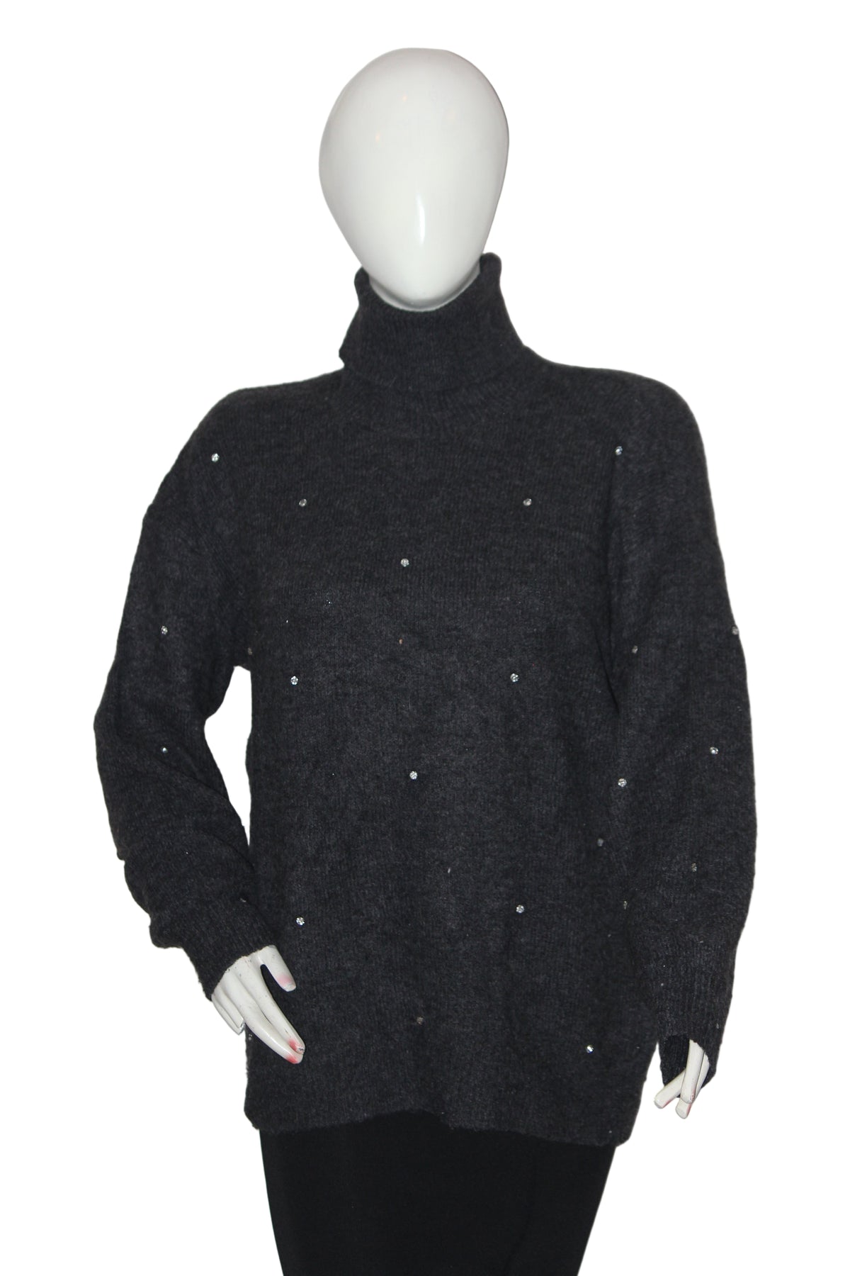 Black High Neck Sweater – Primark