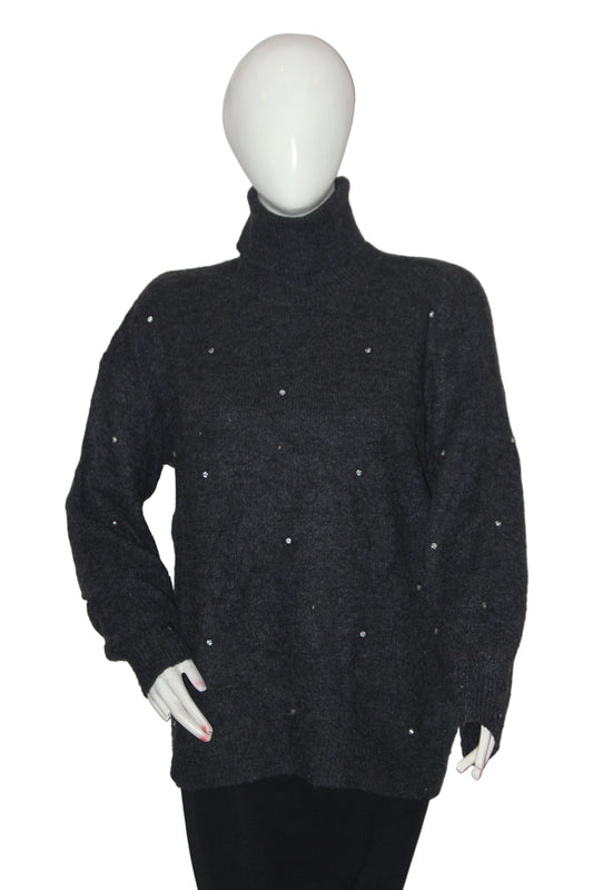 Black High Neck Sweater – Primark