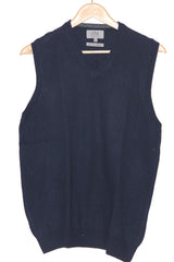M&S Navy Blue Wool Sweater – Medium
