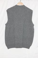 M&S Grey Sleeveless Wool Sweater