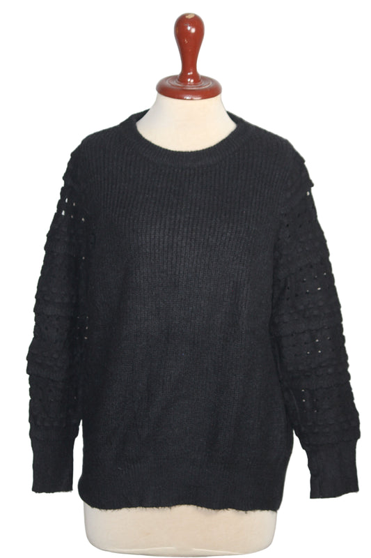 Shein Black Women Sweater - Large