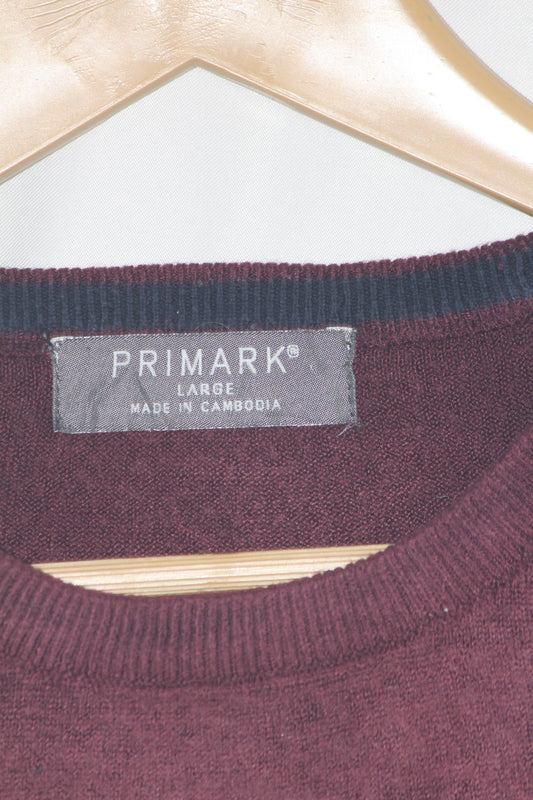 Primark Maroon Sweatshirt - Large