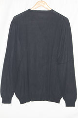 Zara Black Viscose Sweatshirt – Large