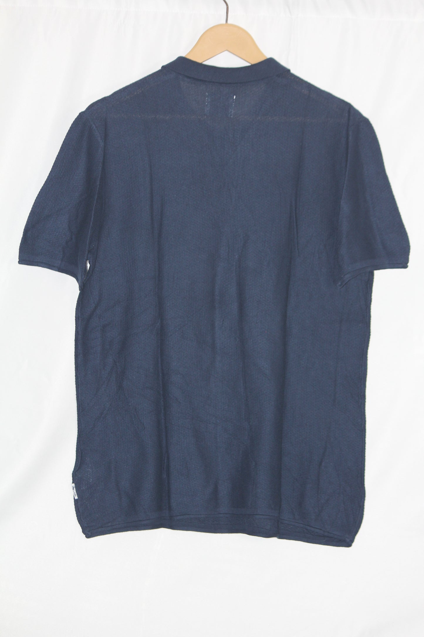 Only & Sons Navy Blue Polo T-Shirt - Large