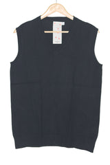 Topman Dark Blue Sleeveless Sweater