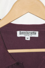 Lambrella Maroon Polo Sweater – Medium