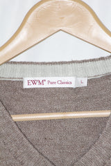EWM Brown Sweater - Large