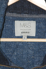 M&S Purple Knit Sweater