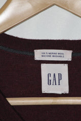 GAP Maroon Sweatshirt - Large