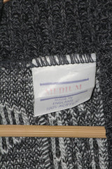 ThriftyFy Grey & White Sweater – Medium