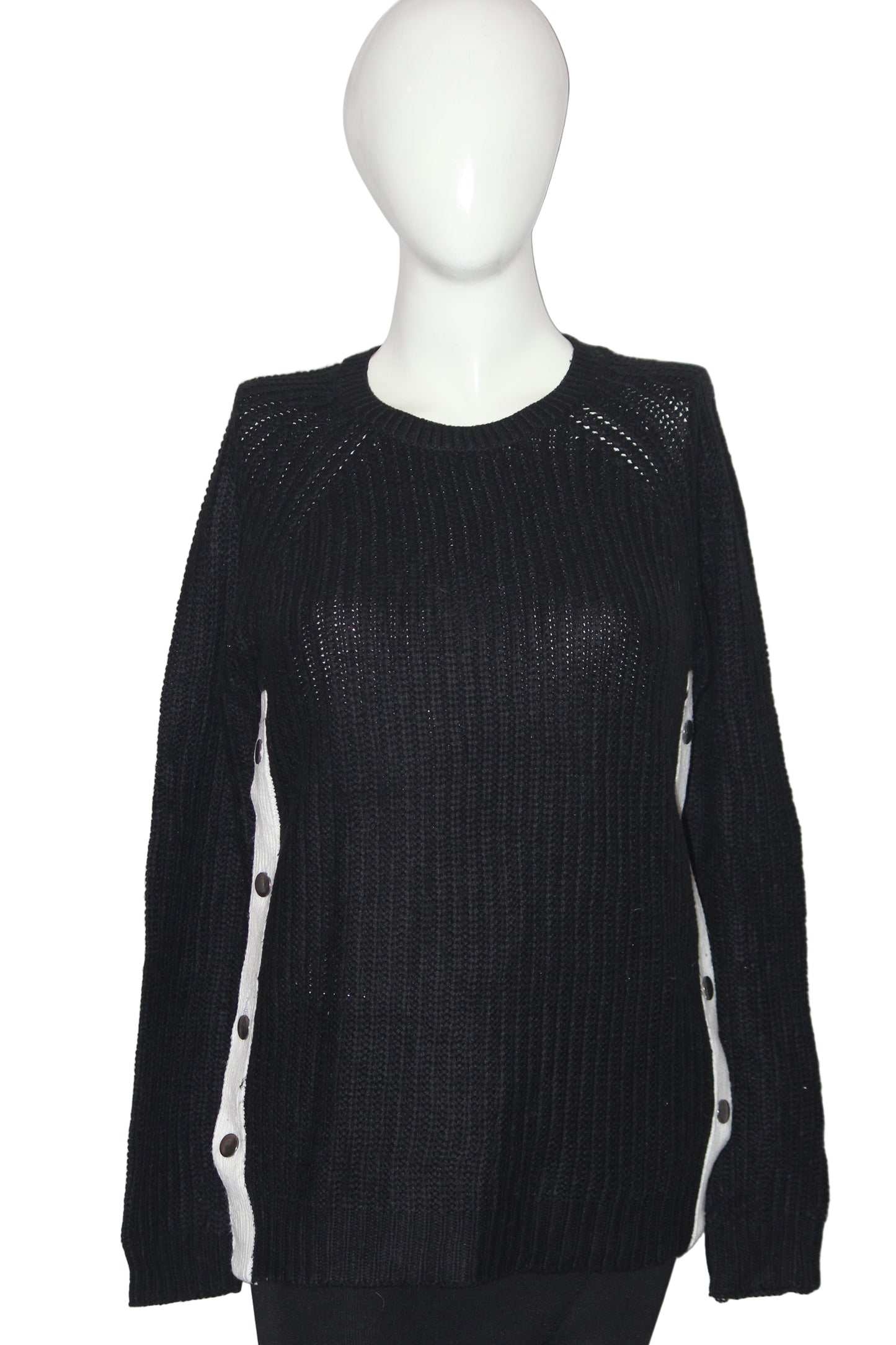 Classic Black Winter Sweater – PEP&CO – Large