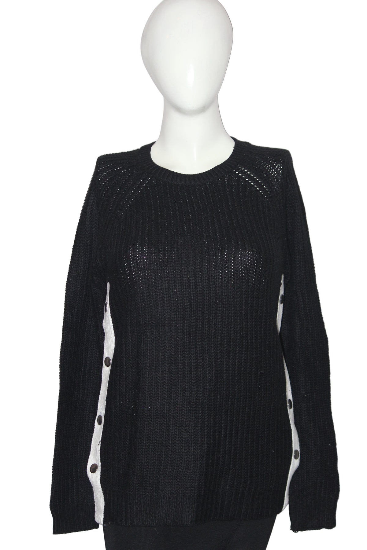 Classic Black Winter Sweater – PEP&CO – Large