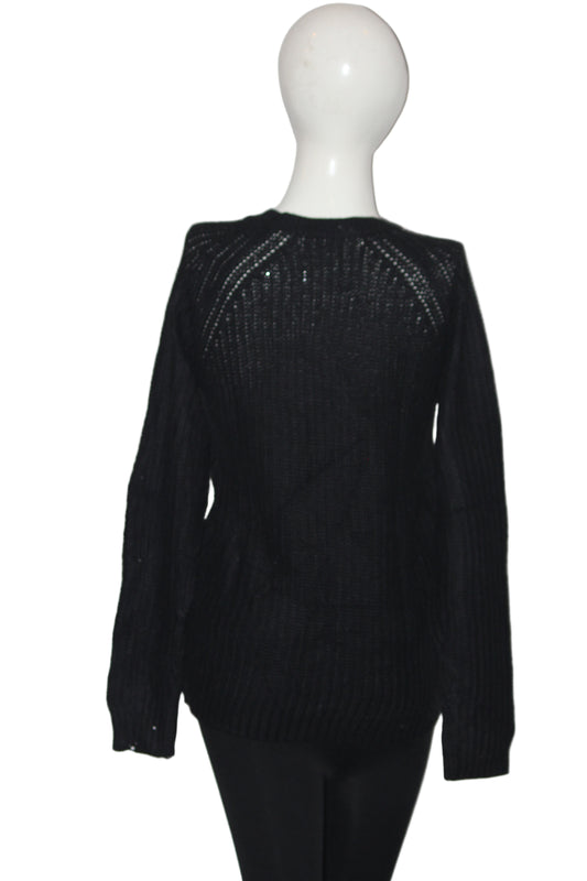 Classic Black Winter Sweater – PEP&CO – Large