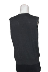 GAP Black Sleeveless Sweater – Medium