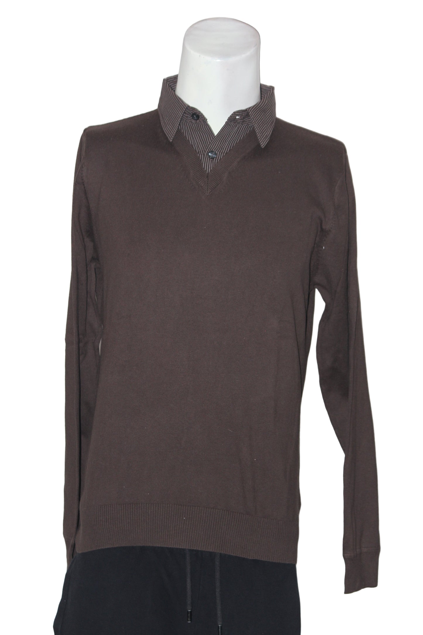 Next Brown Cotton Sweater – Large