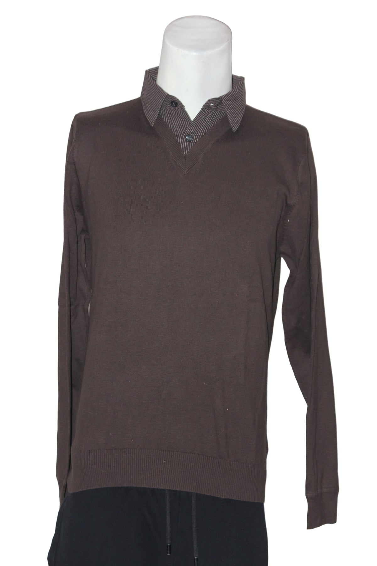 Next Brown Cotton Sweater – Large