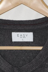 EASY Black Knit Sweater