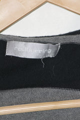Debenhams Black & Grey Hoodie - Large