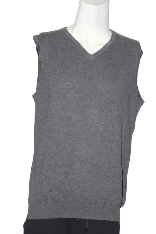 H&M Grey Sleeveless Sweatshirt – Large