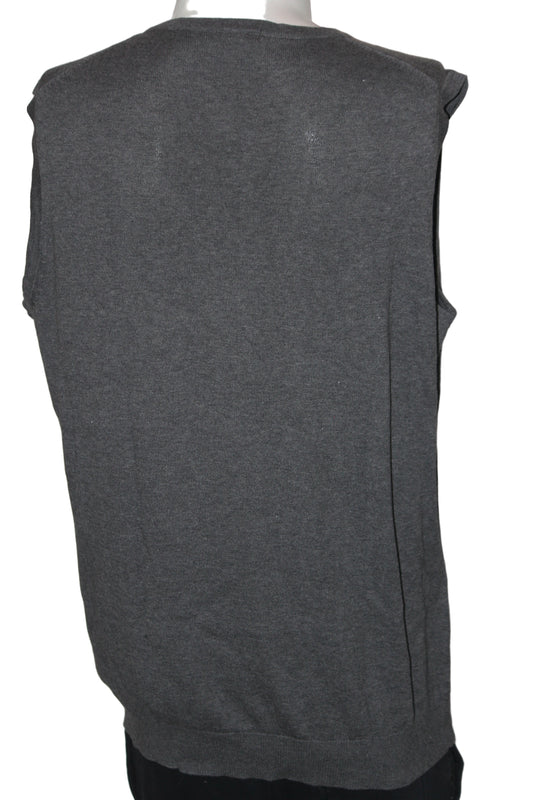 H&M Grey Sleeveless Sweatshirt – Large