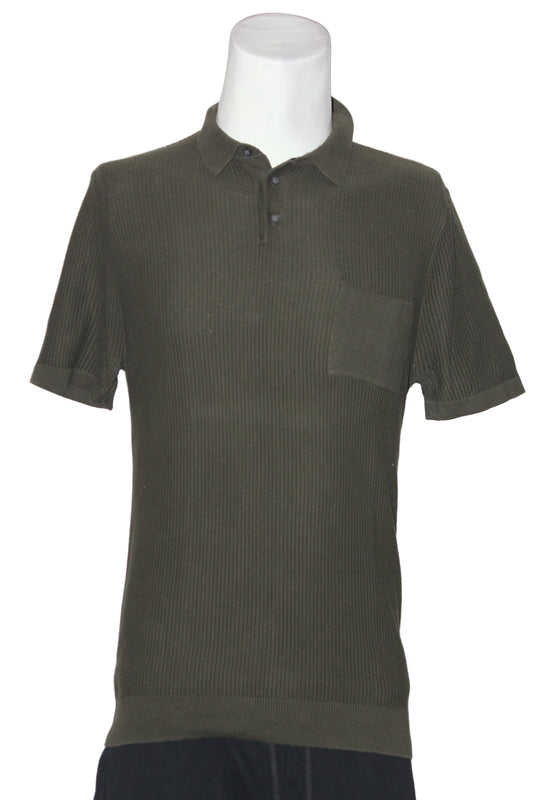 Next Green Polo Sweater - Large