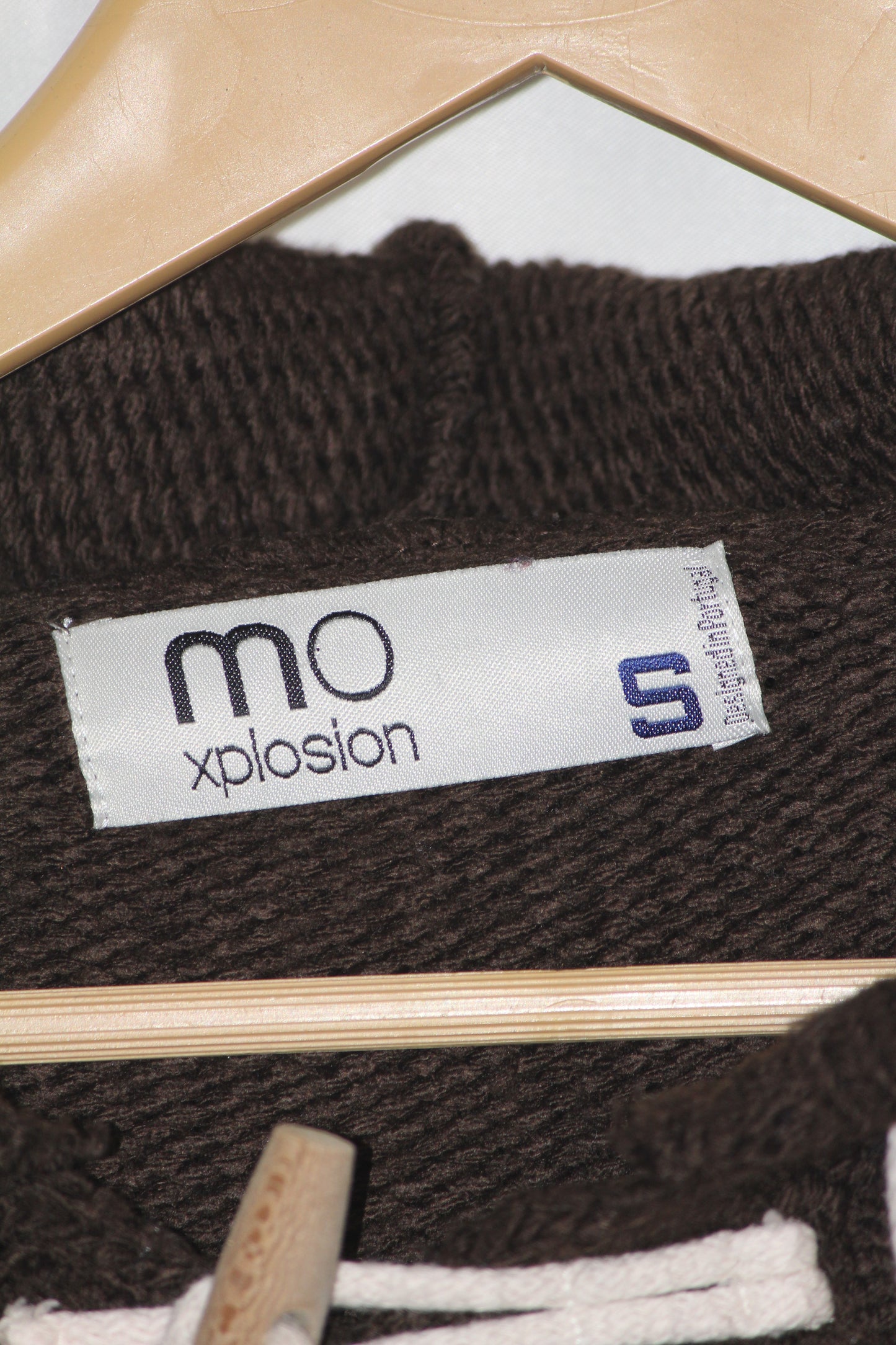 Mo Explosion Brown Hoodie - Small